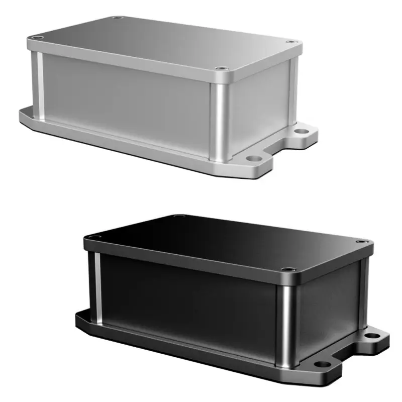 Caja de controlador eléctrico de Metal, caja personalizada IP66 67, paquete de batería de aleación de aluminio impermeable, caja de Proyecto de carcasa electrónica