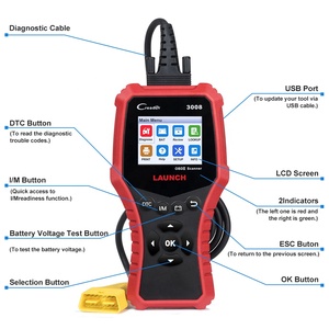 用于启动Cr3008 Obd Ii读码器扫描仪更新在线Creader 3008 Obd 2汽车诊断工具读码器电池测试仪 - Product Image 2