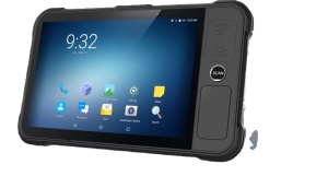 P80 way P80 endüstriyel Tablet 8 ''3 + 32 4G + WiFi + GPS + NFC + kamera + RFID qual-comm Android 13.0 2D barkod tarayıcı el stok - Product Image 2