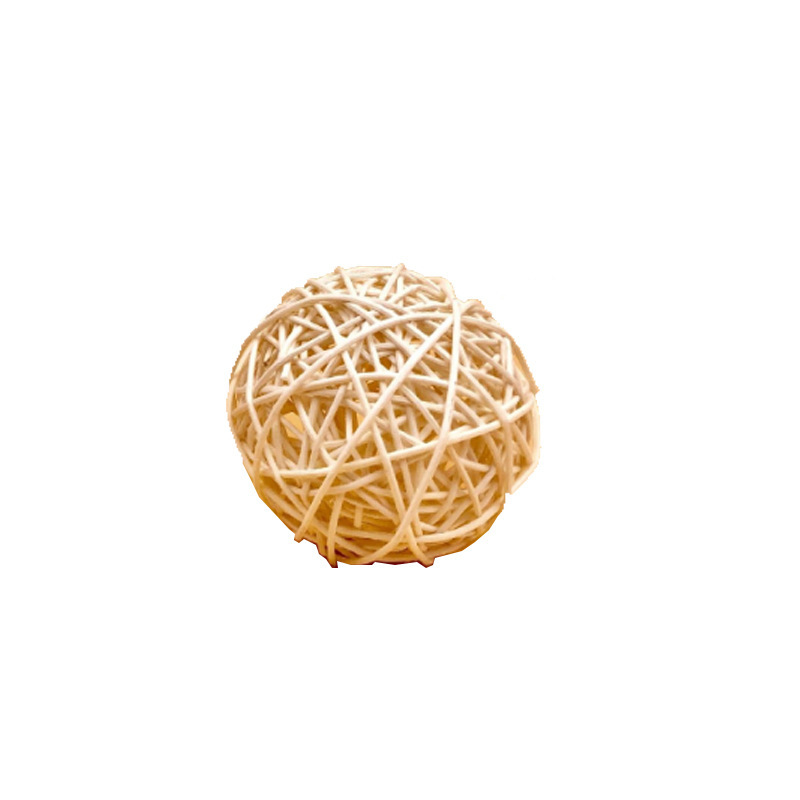 Approximately 5 cm rattan ball