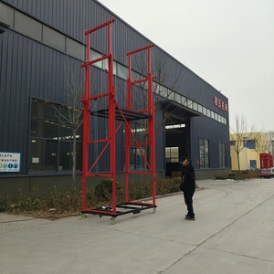 500kg Mobile Electric Scaffold <strong>Platforms</strong> Electric Scissor Lift with Motor and Gear Multiple Models for Decorative Hoist <strong>Load</strong> - Product Image 3