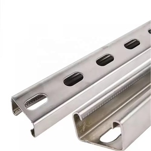 Precio bajo y instalación de alto nivel de energía solar Riel de acero tipo C de 2,0mm de espesor - Product Image 1