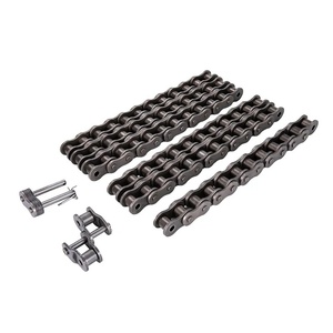 Single and Double Row Carbon Steel Roller <strong>Chain</strong> for Industrial Use Ball <strong>Chain</strong> Scraper Packaging Machine and Conveyor <strong>Chain</strong>