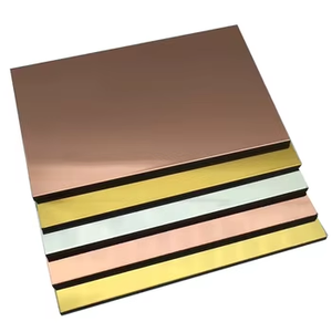 4x8 piedi alucobond competitivo per rivestimento esterno fogli acm pannello composito in alluminio rivestimento parete esterna fogli prezzo - Product Image 5