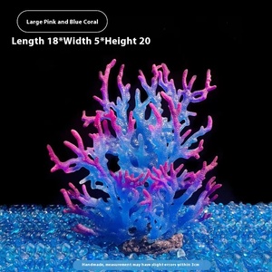 New Style Sea View Iron Branch Fish Tank Landscaping Coral Rockery <strong>Shell</strong> Simulation Custom Volume for Water Tank Decorations - Product Image 2