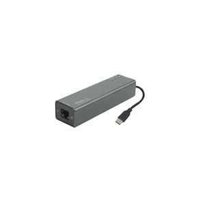 Type-C RJ45 POE 2-канальный двухсторонний адаптер аналогового сигнала для сетевой аудиосистемы Dante, системы PA и профессиональной аудиосистемы - Product Image 1