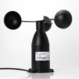 Sentec 3 cup anenometer zigbee sensore di velocità del vento per arduino 24v rs485 sensore di velocità meteorologica del vento