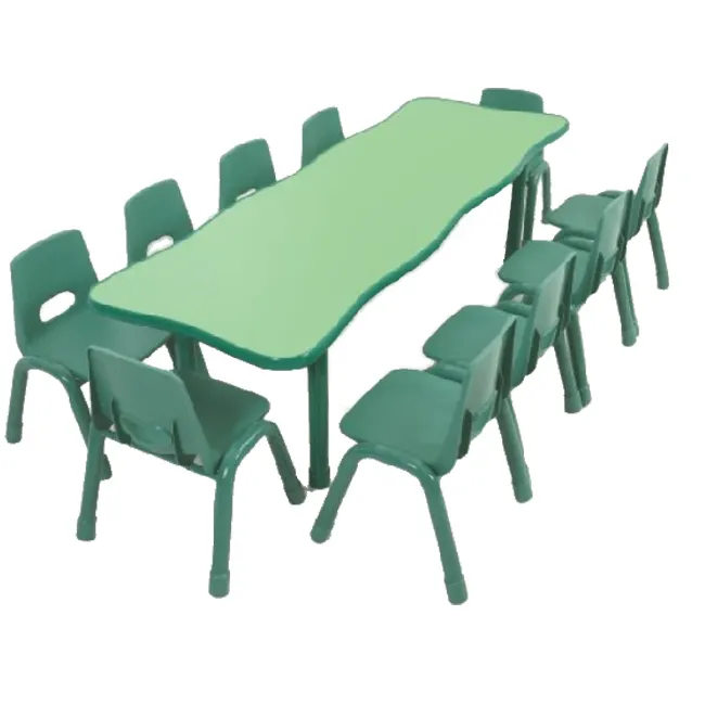 Rectangle Square Circle Table Chair Children Mdf Eva Foam Used Optional Shape Many Colors Kindergarten Furniture Classroom