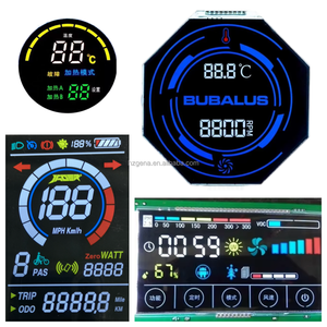 Display LCD a 8 cifre a 7 segmenti TN segmento per Tester di temperatura e fornello a induzione con Display LCD segmentato - Product Image 5