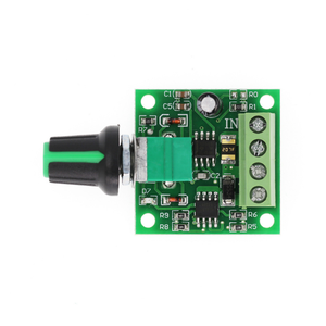 PWM DC Motor drehzahl regler 1,8 V 3V 5V 6V 12V 2A Drehzahl schalter Funktion 1803BK - Product Image 5