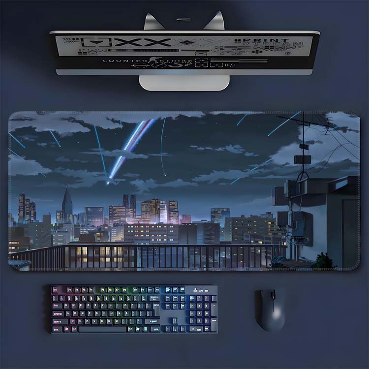 En regardant le ciel étoilé