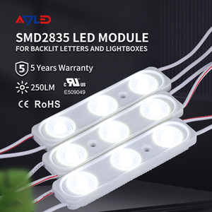 20個/ストリング2W ip67射出スーパーLEDモジュールライトサイン文字DC12VアルミニウムPCB防水LEDモジュール - Product Image 2