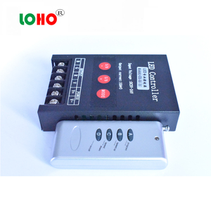 Di alta qualità 4key rgb telecomando RF ha condotto il regolatore 5v-24v HA CONDOTTO il regolatore di RGB per la Luce di striscia del led 12v 360WF A Distanza di RGB LED Dimmer