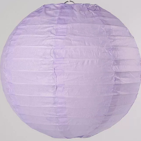 Lanterne violette (8 pouces 20cm)