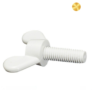 Wholesale Customized Plastic Hand Twist <strong>Knurled</strong> Butterfly Nylon Wing Head <strong>Bolt</strong> Set Thumb Screw