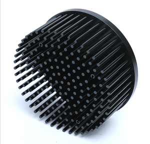 Hongyi Custom <strong>3w</strong> 5W 50 100 Watt Cnc Round Grow Headlight Led Heat Sink square Aluminum Cold Forging Pin Fin Floodlight <strong>Heatsink</strong> - Product Image 5