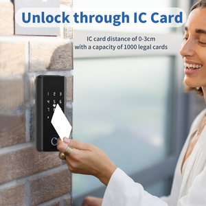 13,56 khz Blau zahn TTlock App Büro Smart Tür Access Control Reader NFC Karte Tür Intercom Reader wth Numerische Tastatur - Product Image 6