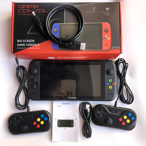 Ps7000 <strong>Game</strong> Console with 2 Gamepads 64GB 5000 <strong>Free</strong> <strong>Games</strong> for PS1/CPS/NES 7 Inch Handheld Classic Portable <strong>Game</strong> Console