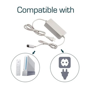 EU US Plug <strong>Power</strong> AC <strong>Adapter</strong> Replacement <strong>Power</strong> Supply <strong>for</strong> Nintendo Wii Gaming Console Accessories - Product Image 3
