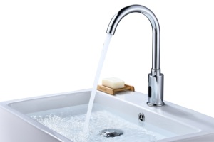 NA603 Vòi Cảm Biến Tự Động Cho Bệnh Viện Vòi Nước Nhà Bếp Không Chạm AC DC Cảm Biến Nước Tự Động - Product Image 3