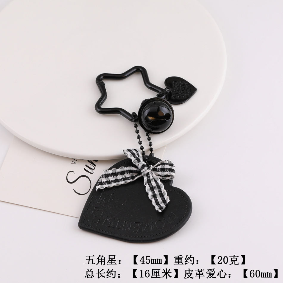 Star buckle - black
