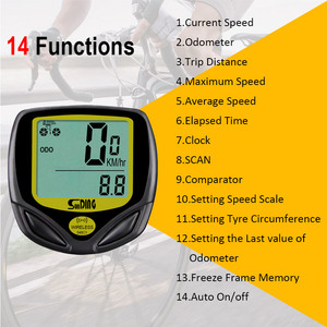 Bicycle Accessories Multi-<strong>function</strong> Mountain Bike <strong>Cycling</strong> <strong>Computer</strong> Stopwatch Wireless Odometer Speedometer Bicycle <strong>Computer</strong>