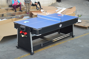 4-in-1 Rotating <strong>Multi</strong> <strong>Game</strong> <strong>Table</strong>, Billiards <strong>Table</strong>, air Hockey <strong>Table</strong>, TM-2136 Multifunctional Parent-child <strong>Game</strong> <strong>Table</strong> - Product Image 4