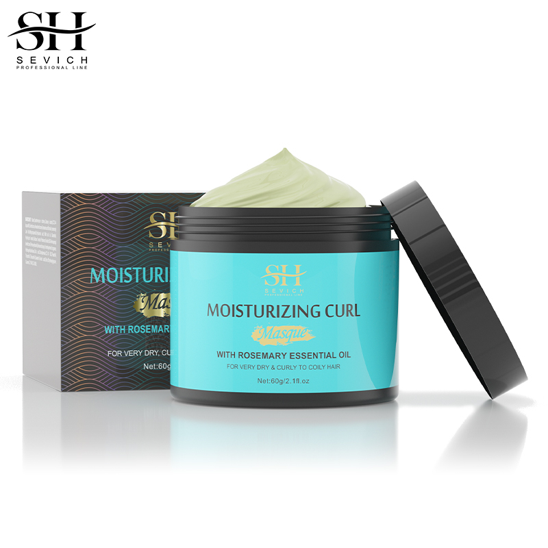 Máscara hidratante del pelo del rizo