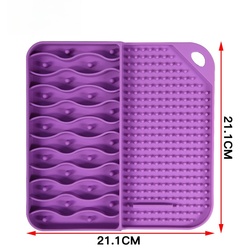 Tapis d'alimentation lente 2 en 1-violet