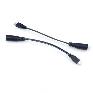 Dc5521 <strong>Female</strong> <strong>to</strong> <strong>Micro</strong> <strong>Usb</strong> 2.0 Male 15cm <strong>Usb</strong> <strong>Micro</strong> <strong>to</strong> <strong>Dc</strong> Power Cable - Product Image 1