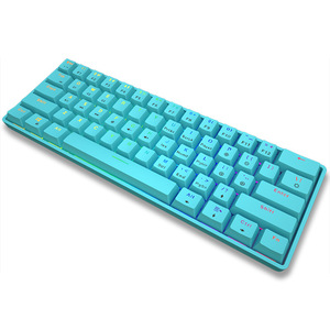 コンピュータラップトップPC用スイッチ付きミニRGBメカニカルゲームキーボード60% カスタム言語 - Product Image 3