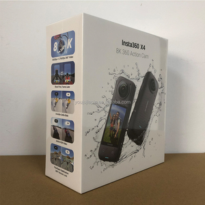 新款Insta360 X4 8k防水360动作相机2290毫安时电池2.5英寸触摸屏4k广角视频X4相机