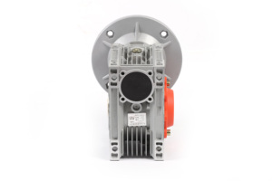 耐久性2.2-7.5kw NMRV130シングルステップワームギア減速機7.5-100比率産業および建設用金属ギア用
