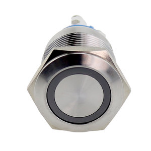 1NO 19 millimetri in acciaio inox impermeabile a prova di esplosione di uscita in metallo pulsante elettrico terminale a vite - Product Image 3