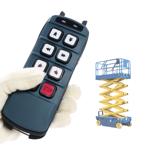 Sistema de control remoto industrial inalámbrico de grúas de coche de código rodante de doble velocidad de 6 canales superventas - Product Image 1