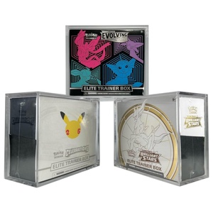 特注日本製ワンピースディスプレイ進化束151 UPCアクリルボックスポケモンTcgエリートトレーナーボックスETBアクリルプロテクターケース - Product Image 3