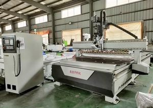 2000*4000mm <strong>CNC</strong> <strong>ATC</strong> <strong>Nesting</strong> <strong>Router</strong> Machine for Wood Kitchen Cabinet Door With 9kw HSD Spindle Motor - Product Image 4