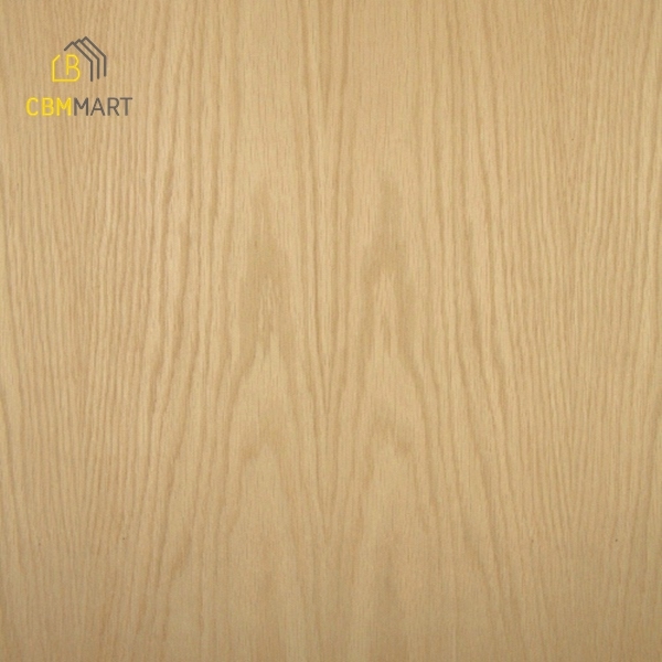 White oak veneer flat cut