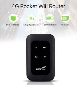 4G เราเตอร์ WiFi ไร้สายแบบพกพาปลดล็อคโมเด็มขนาดเล็กพกพาเราเตอร์ Wi-Fi พร้อมรีพีทเตอร์ช่องใส่ซิมการ์ด