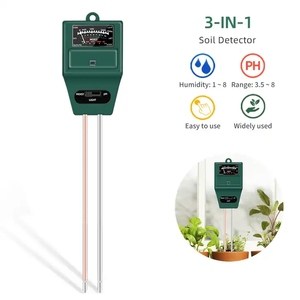 HEDAO 3 in 1 Tester del suolo misuratore di umidità Ph umidità acidità Kit Tester di umidità leggera Tester del suolo per fiori - Product Image 6