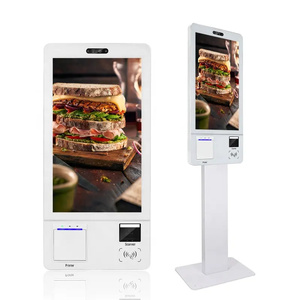 32 "máquina pedindo do pagamento do quiosque do restaurante do leitor de cartão <span class=keywords><strong>NFC</strong></span> da impressora térmica de 43 polegadas - Product Image 1
