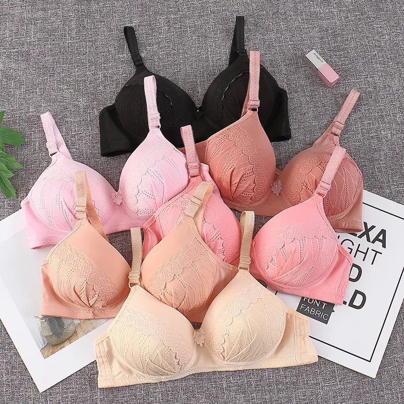 Plus size biancheria intima senza ferretto traspirante sottile di alta qualità confortevole reggiseno Push-up da donna donne grasse reggiseno sexy di grandi dimensioni