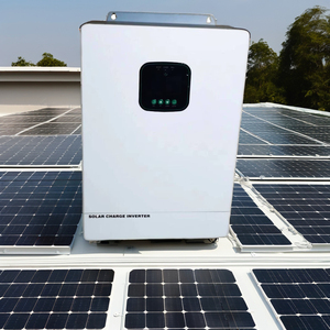 HF 11000W混合太阳能逆变器单相家用备用太阳能电站，带移动充电和WIFI - Product Image 1