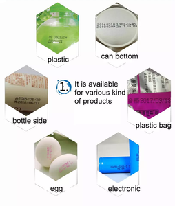 Codier maschine für die Lebensmittel industrie Günstiger Preis Ablaufdatum Stempel Inkjet Batch Code Druck Ink Jet Coding Machine