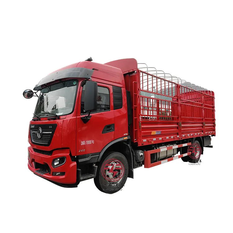 10 tonnes Dongfeng 4x2 véhicule maître animal pieu légumes fruits clôture transport camions de fret à vendre