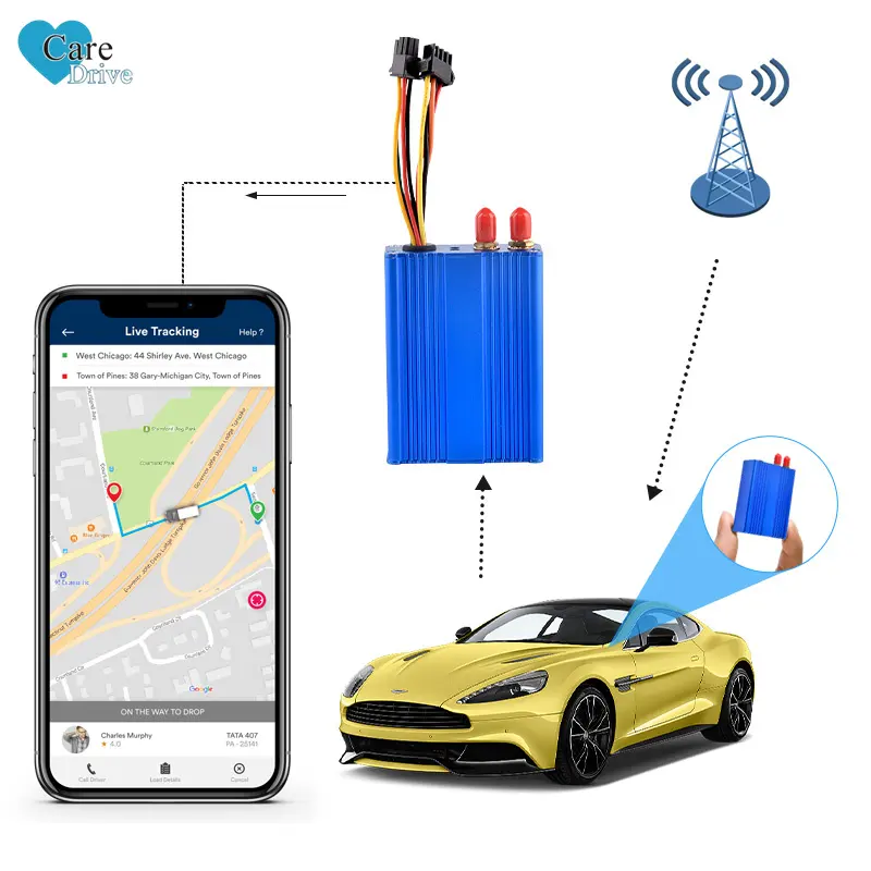 CareDrive 전문 차량 관리 플랫폼 자동차 추적 시스템 GPS 네비게이터 GPS 추적 서버 소프트웨어