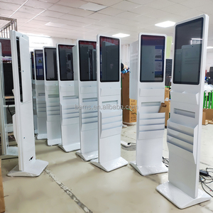 Soporte de suelo para interiores, pantalla LCD, red WiFi, pantalla de publicidad HD de 21,5 ", tótem de señalización Digital, quiosco para supermercado, centro comercial, Biblioteca - Product Image 2