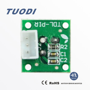 Sensor pir 12v 24v con placa PCB Módulo de sensor de movimiento infrarrojo humano