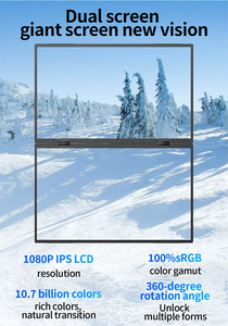 15.6 Inch 1080P Triple Portable <strong>Monitor</strong> No Driver Installation Needed <strong>Monitor</strong> Folding Stand Auto-rotaing Screen Type-c <strong>Display</strong> - Product Image 6