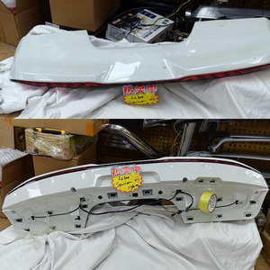 Çatı arka Spoiler kuyruk kanat bagaj dudak ile LED ışık Land Cruiser LC300 için uyar 2022 2023 2024 2025 - Product Image 5